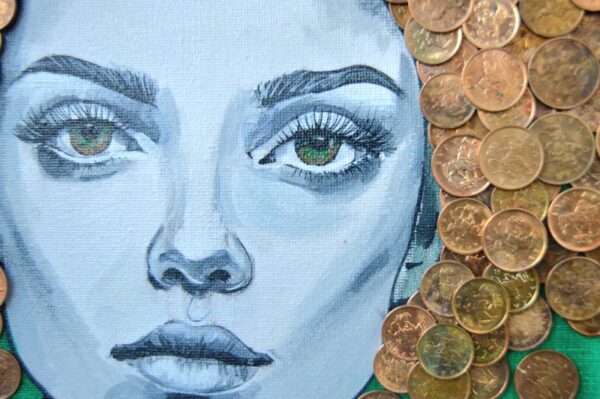 Fiery eyes in green - Image 2