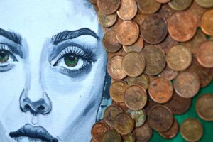 Fiery eyes in green - Image 3